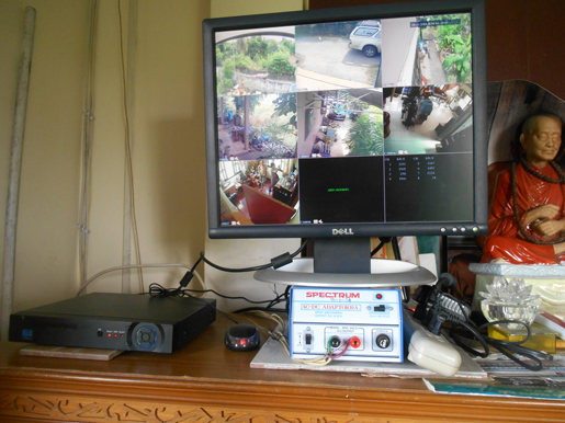 งานแก้ไข ระบบกล้องวงจรปิด  AVTECH  เป็น PS Vision  2.0 Megapixel  บ้านคุณนุด ไซด์งาน ไทรม้า นนทบุนร