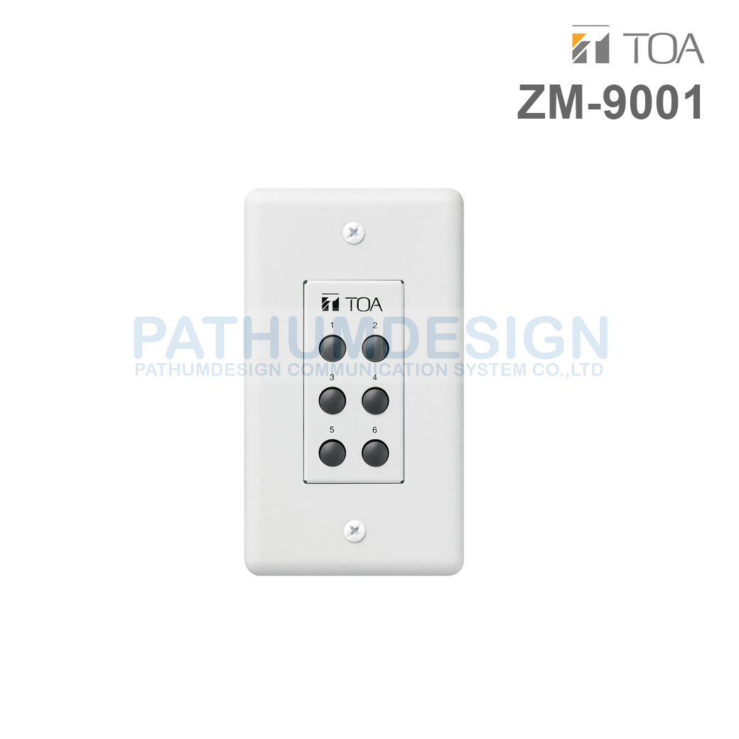 TOA ZM-9001 Remote Panel