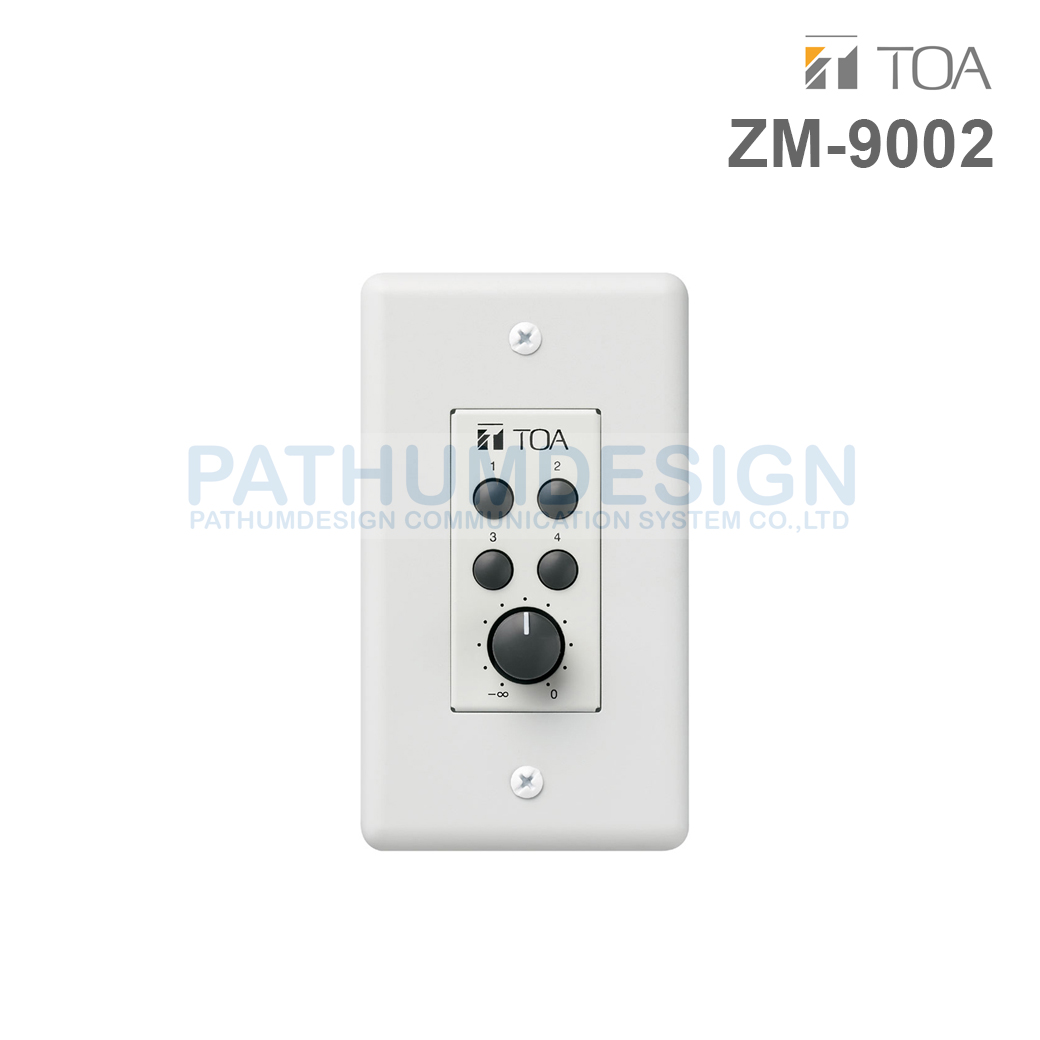 TOA ZM-9002 Remote Panel