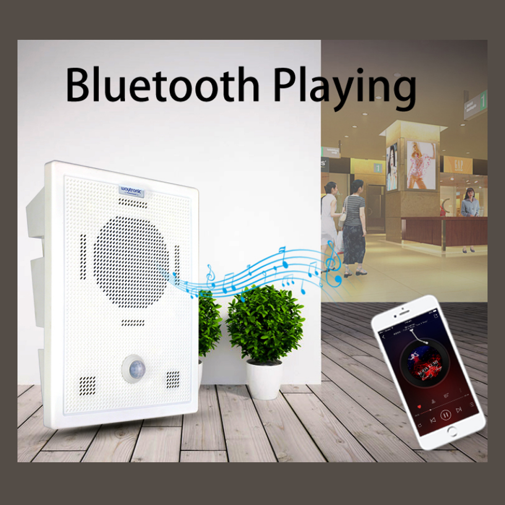 Power Sound รุ่น WT-PS1 เครื่องประกาศเสียงด้วยเซ็นเซอร์ พร้อมตรวจจับความเคลื่อนไหว ใหม่!!รองรับระบบ Bluetooth เชื่อมต่อได้อย่างอิสระ