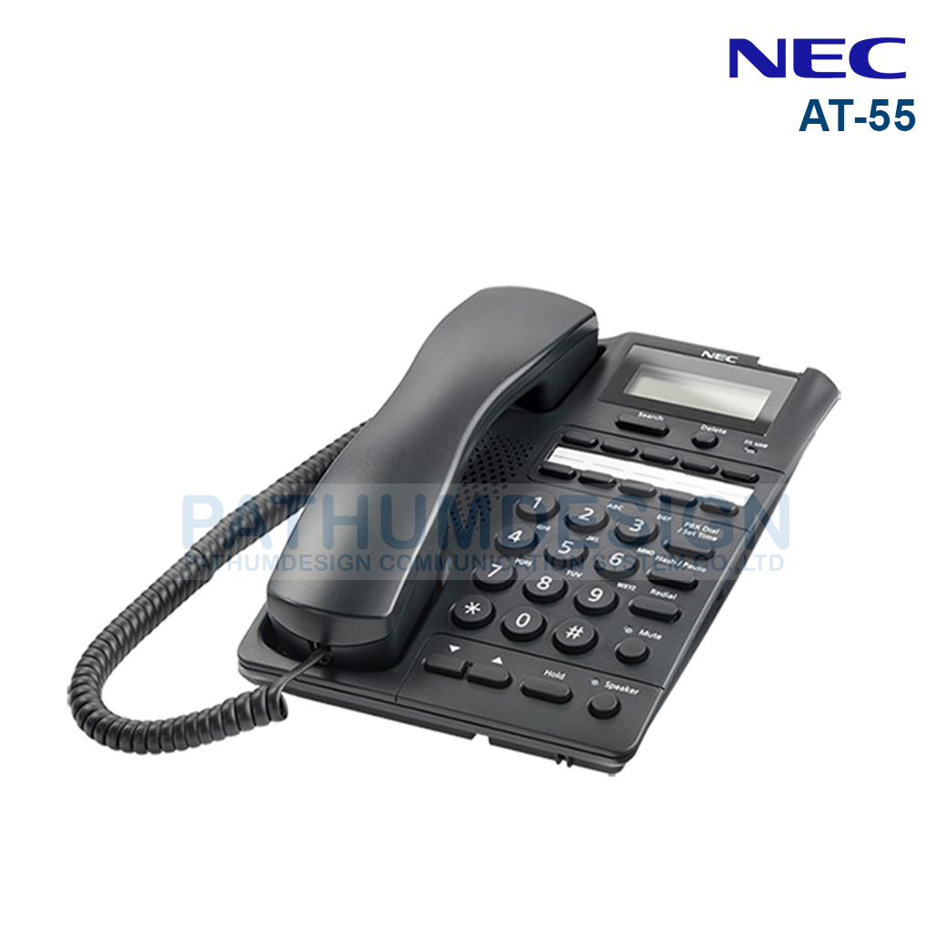 เครื่องโทรศัพท์ NEC รุ่น AT-55 Analog Caller ID Phones