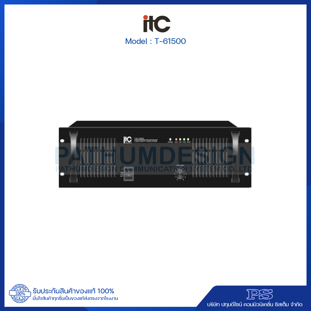ITC T-61500 Power Amplifier