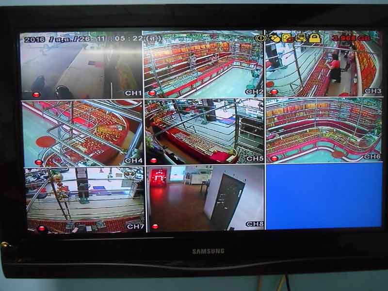 ห้างทองเยาวราช (ตลาดไท) Service CCTV