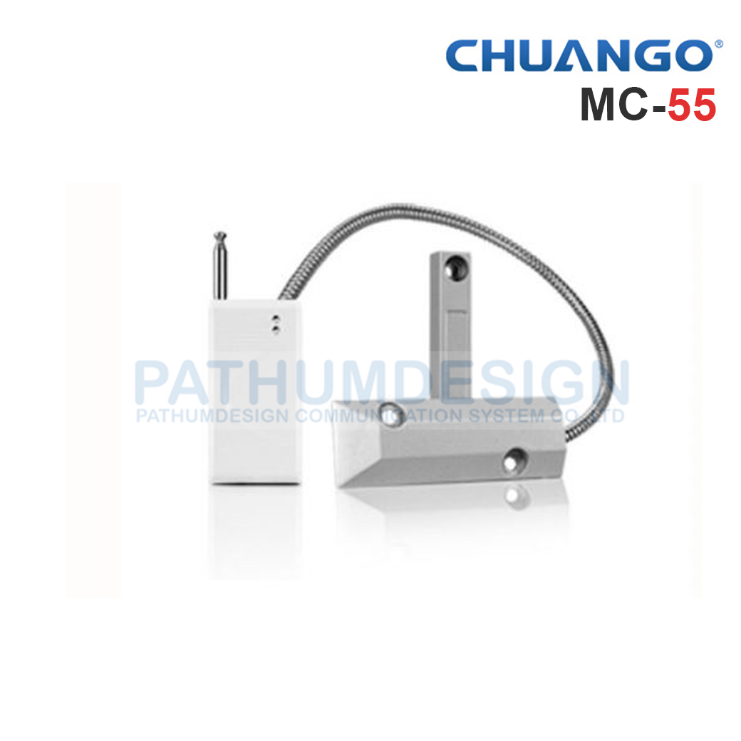 สัญญาณกันขโมยบ้านไร้สาย CHUANGO รุ่น MC-55 Shutter Door Sensor