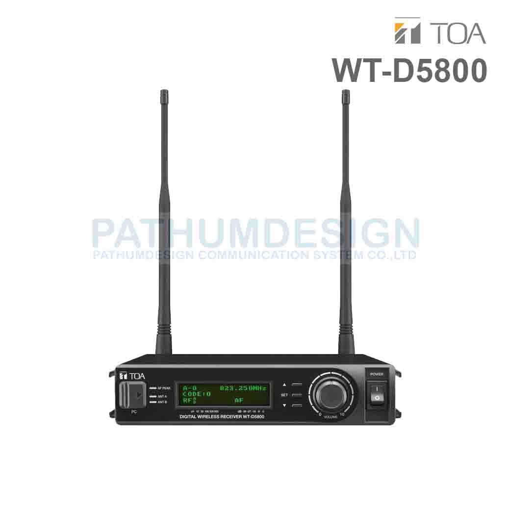 TOA WT-D5800 EC4 / TOA WT-D5800 A2 Digital Wireless Receiver