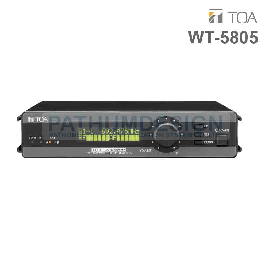 TOA WT-5805 C04 UHF Wireless Tuner