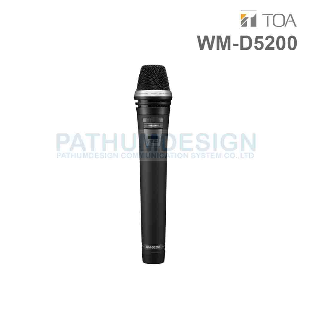 TOA WM-D5200 C4 / WM-D5200 A2 Digital Wireless Microphone