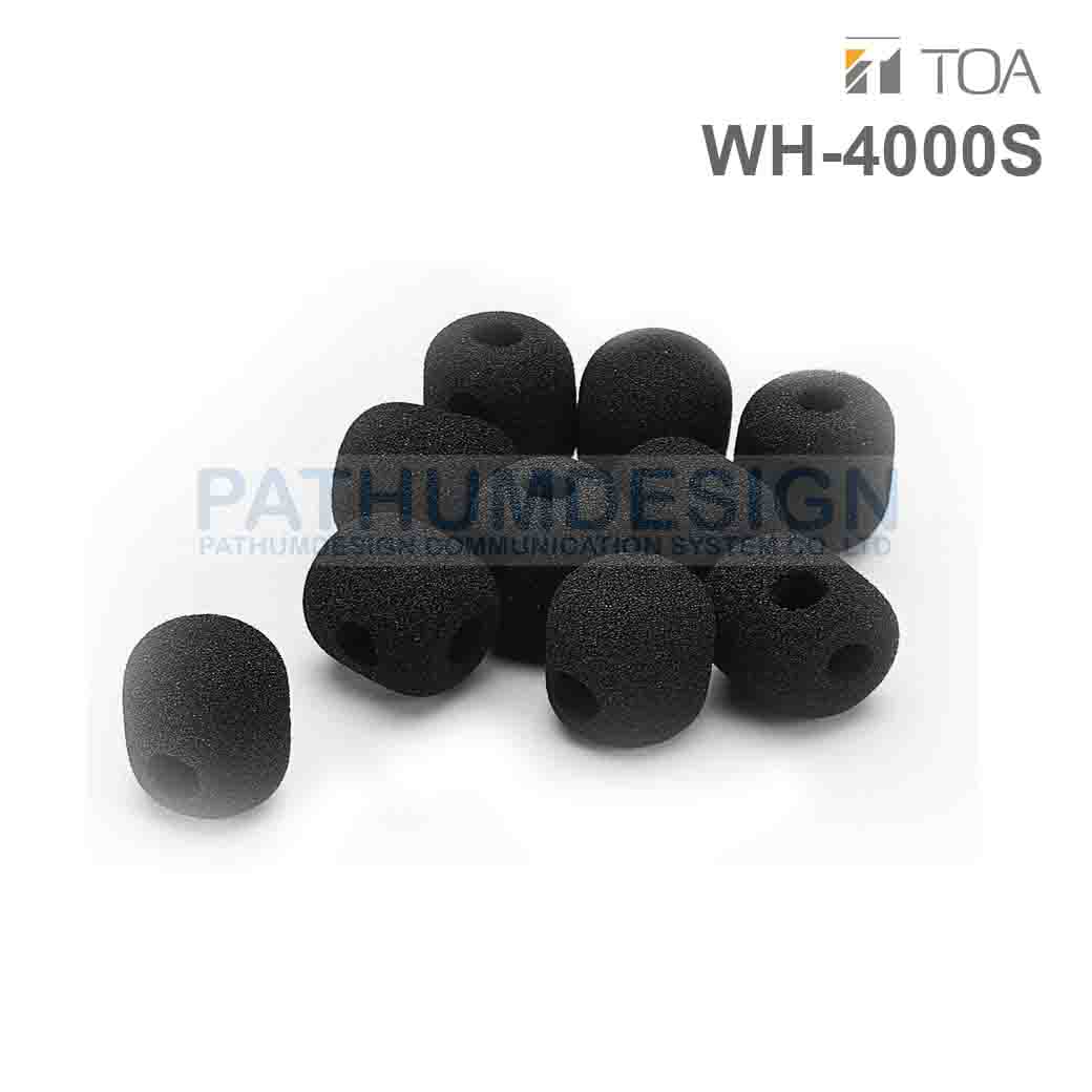 TOA WH-4000S Windscreen Microphone (10Ppcs/set)