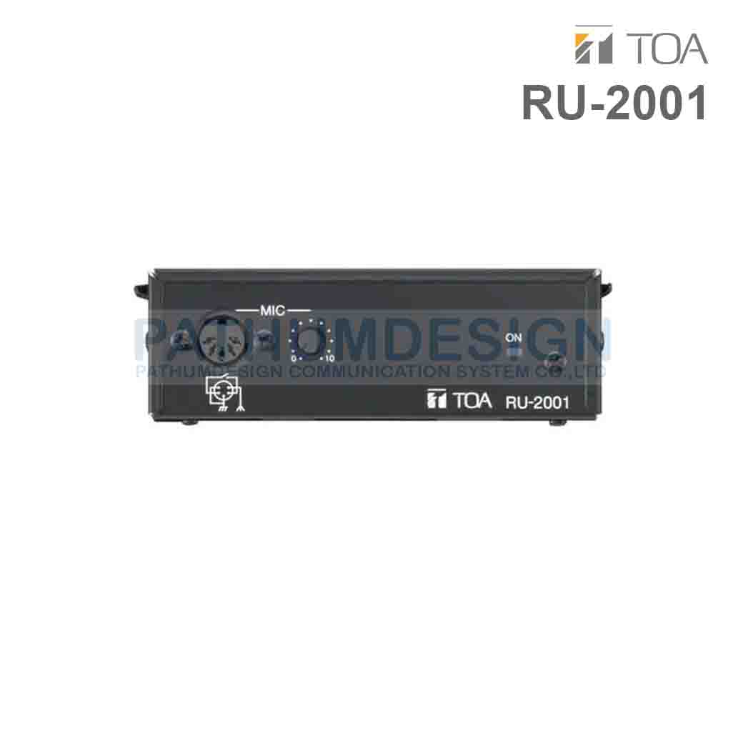 TOA RU-2001 Amplifier Control Unit