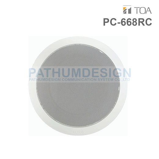 TOA PC-668RC Ceiling Mount Speaker 15W (8