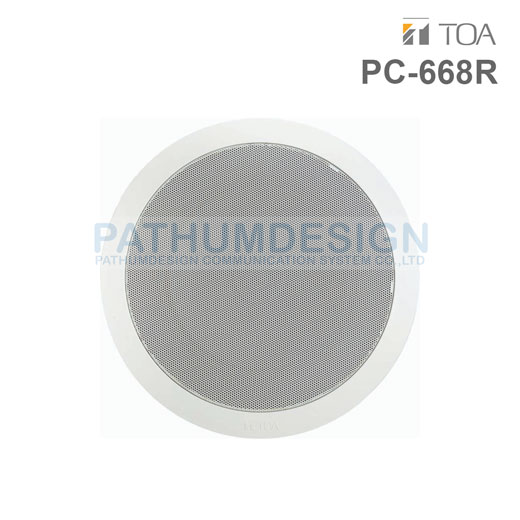 TOA PC-668R Ceiling Mount Speaker 15W (8