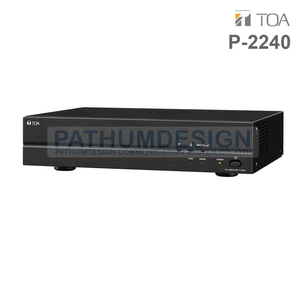 TOA P-2240 H Power Amplifier (H version)