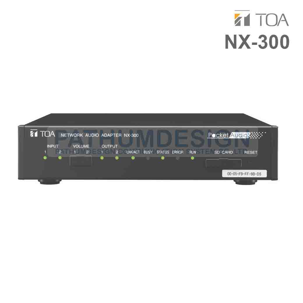 TOA NX-300 Network Audio Adapter
