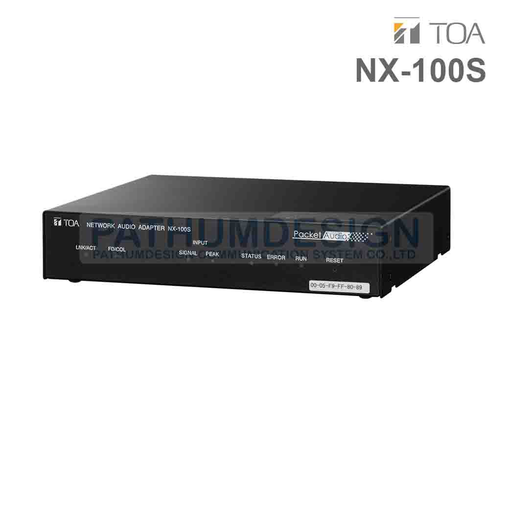 TOA NX-100S Network Audio Adapter