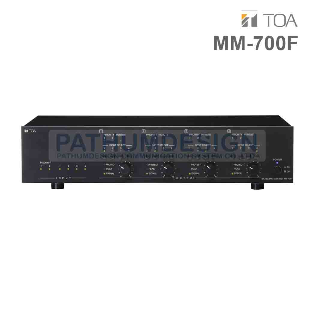 TOA MM-700F Matrix Pre-Amplifier