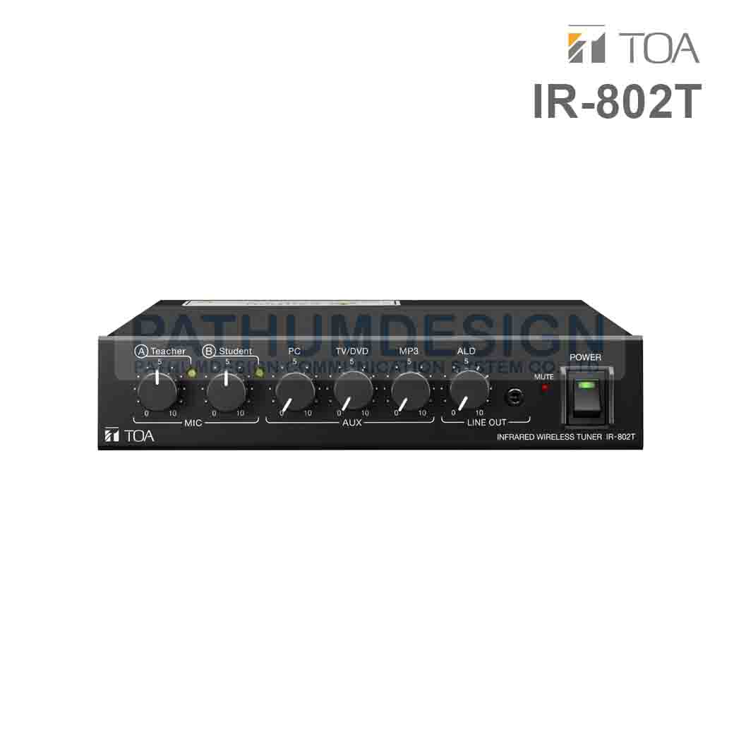 TOA IR-802T Infrared Wireless Tuner