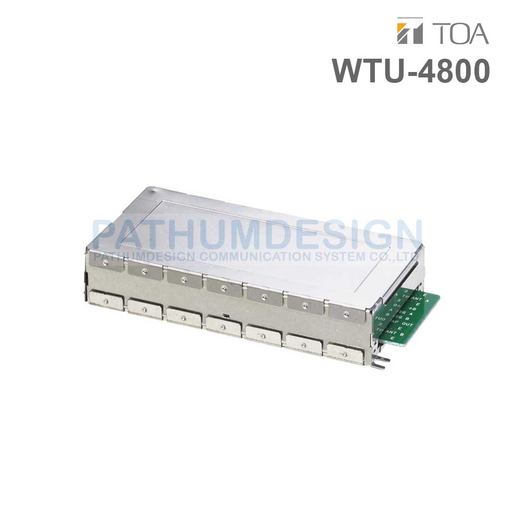 TOA WTU-4800 C04  UHF Wireless Tuner Unit