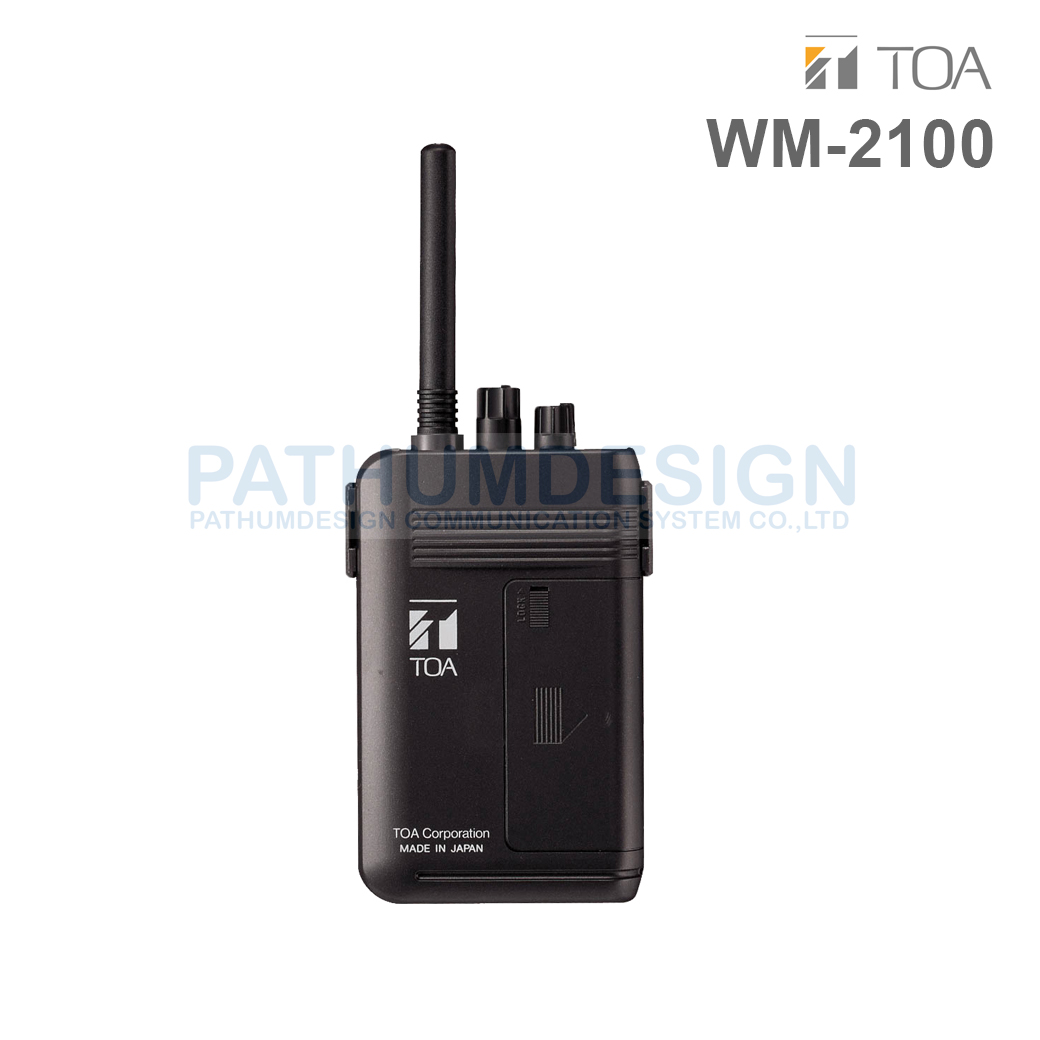 TOA WM-2100 Portable Transmitter