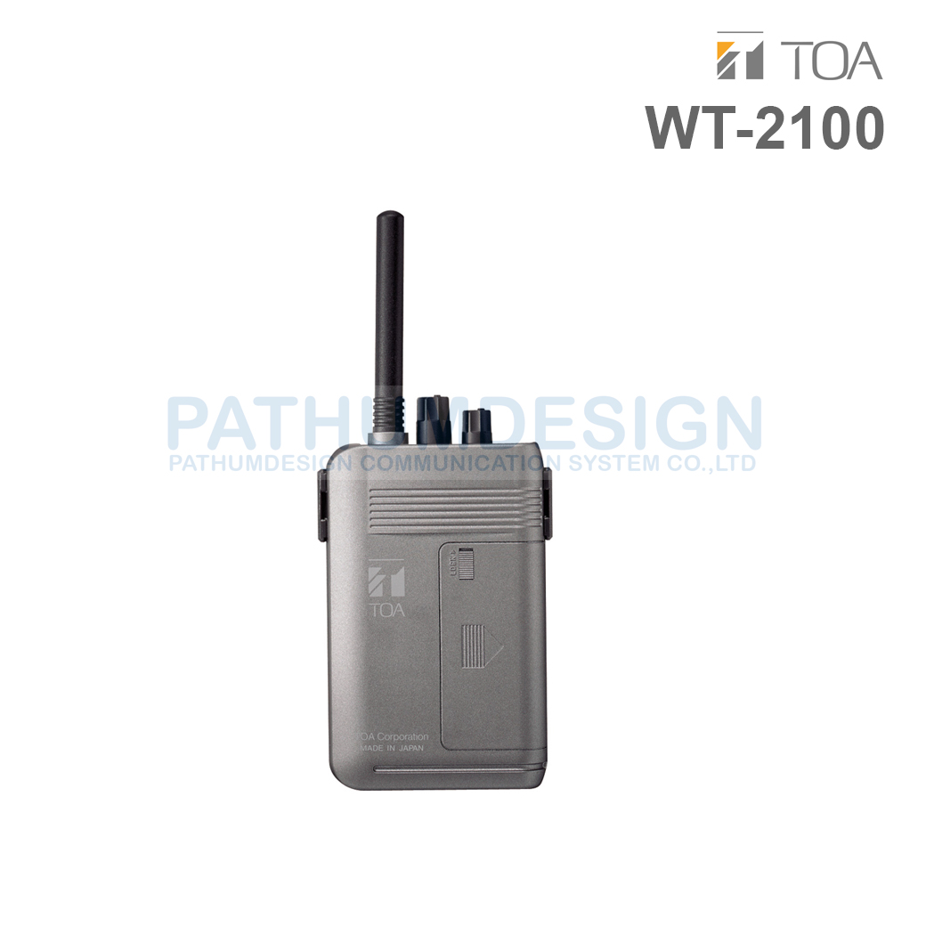 TOA WT-2100 01 Portable Receiver