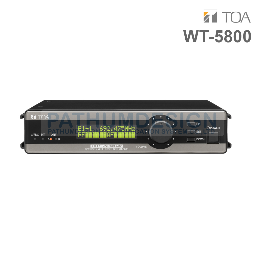 TOA WT-5800 C04 UHF Wireless Tuner