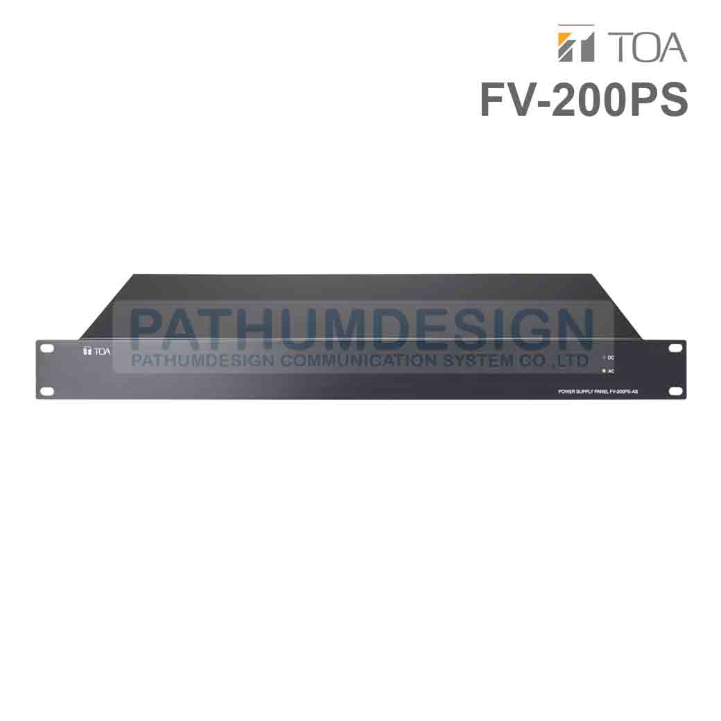 TOA FV-200PS-AS DC Power Supply Panel