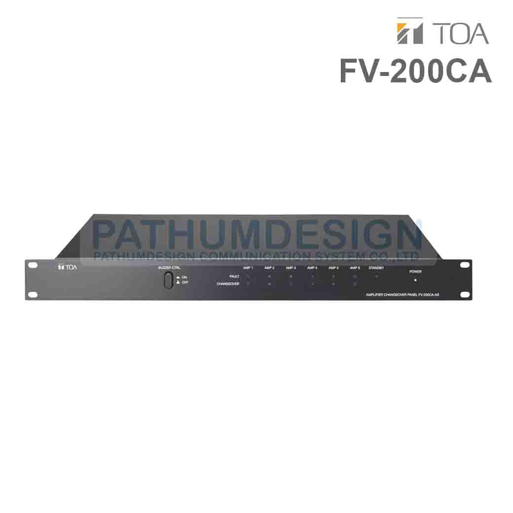 TOA FV-200CA Amplifier Changeover Panel