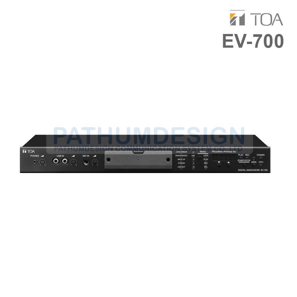 TOA EV-700 Digital Announcer