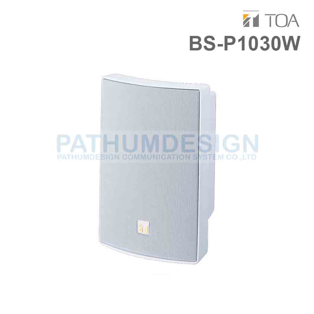 TOA BS-P1030W-AS Powered Box Speaker