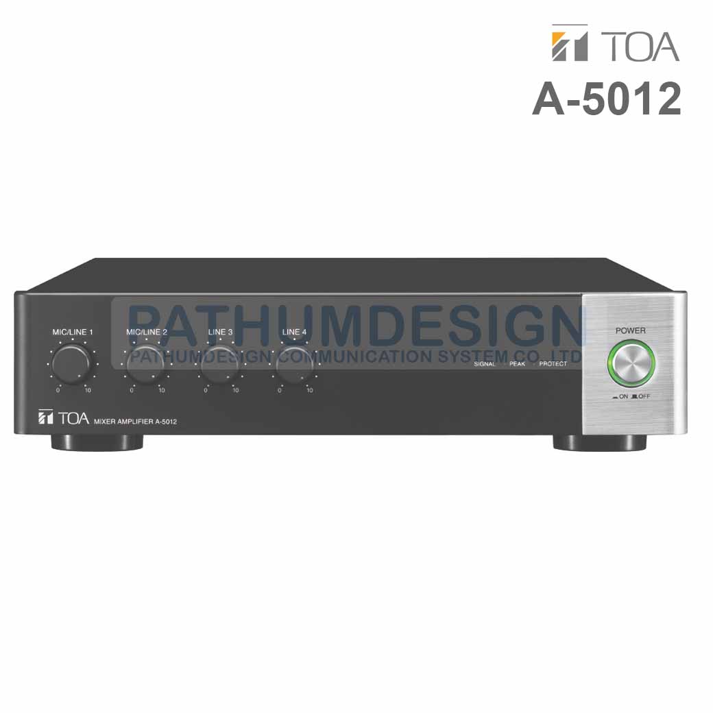 TOA A-5012 Digital Mixer Amplifier
