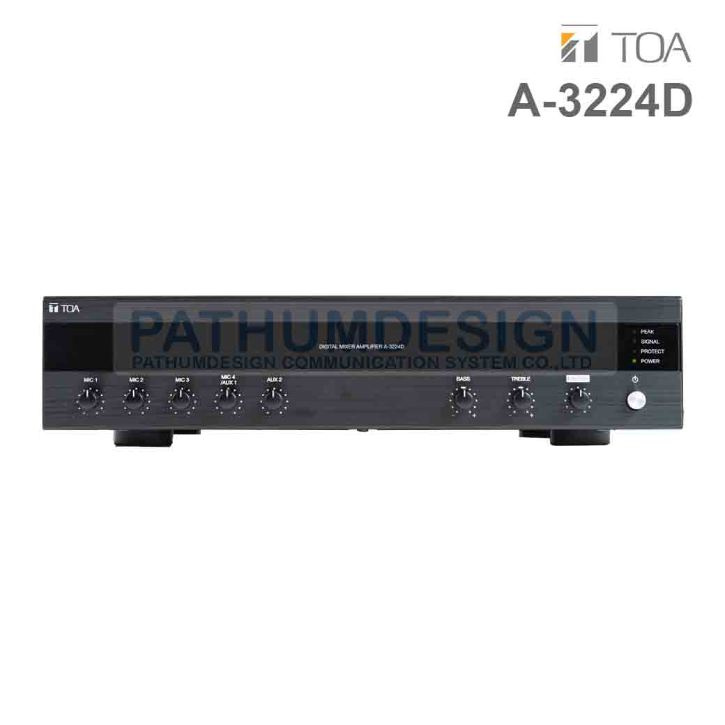 TOA A-3224D-AS Digital Mixer Amplifier
