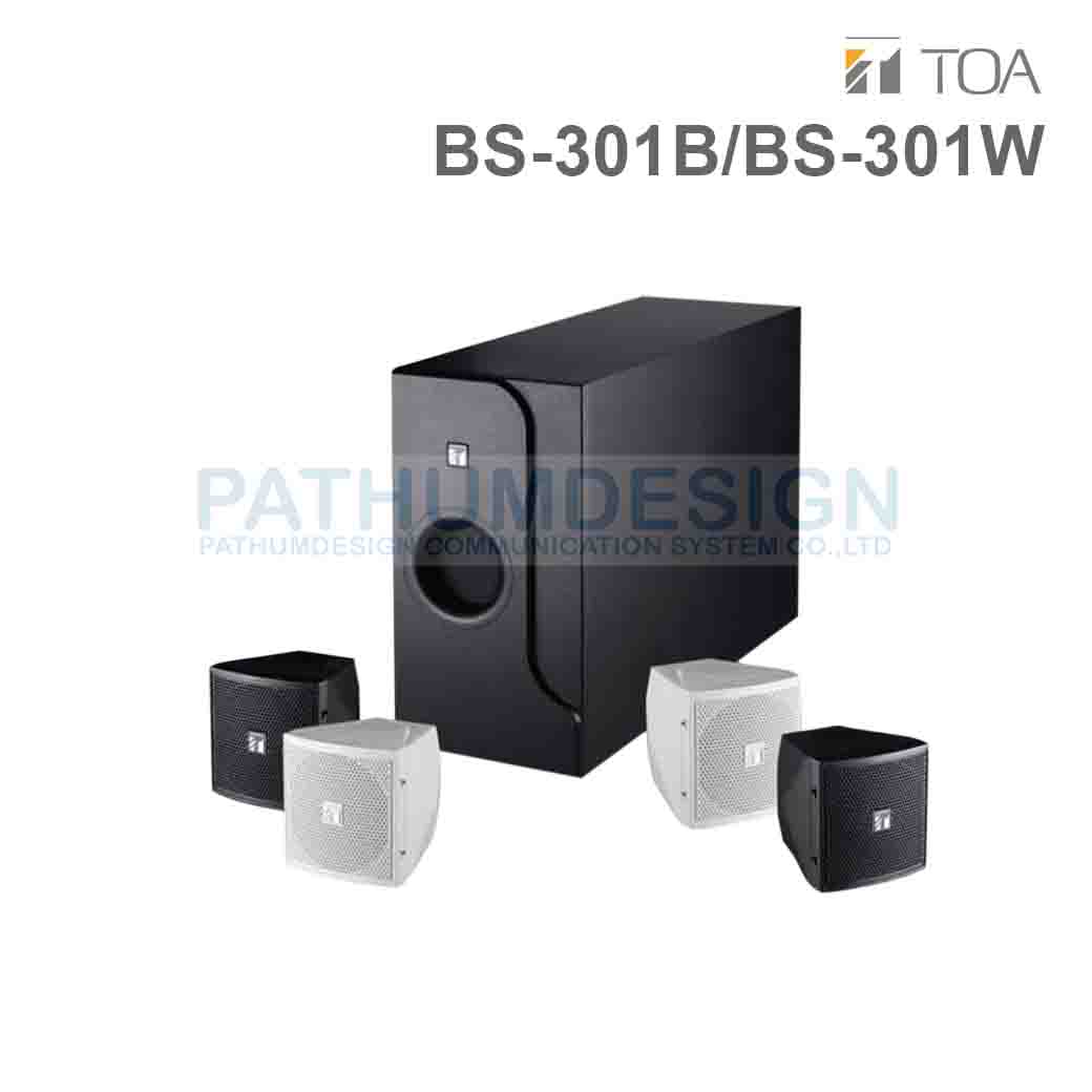 TOA BS-301B/BS-301W Speaker System
