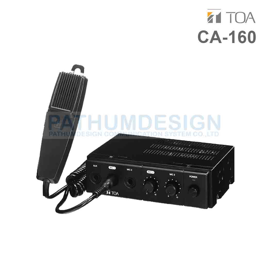 TOA CA-160 IT TOA Mobile Amplifier 60W