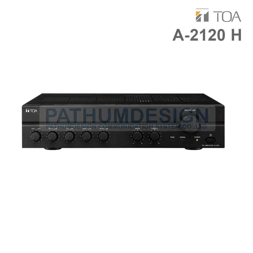 TOA A-2120 H Mixer Power Amplifier 120W