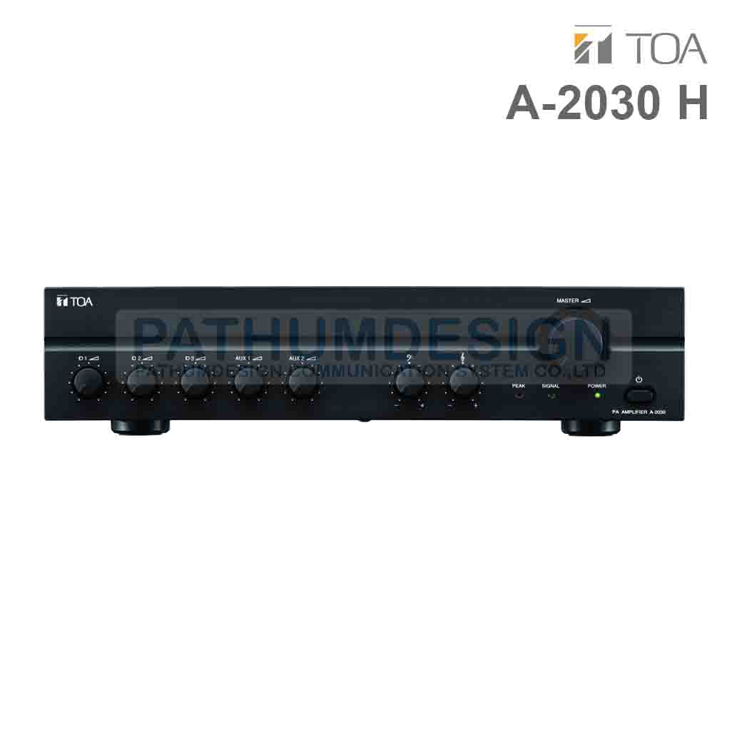 TOA A-2030 H Mixer Power Amplifier 30W