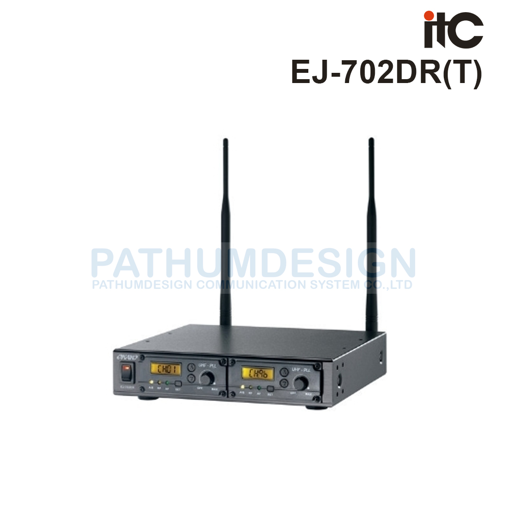 ITC EJ-702DR(T) เครื่องรับสัญญาณไมค์ลอย