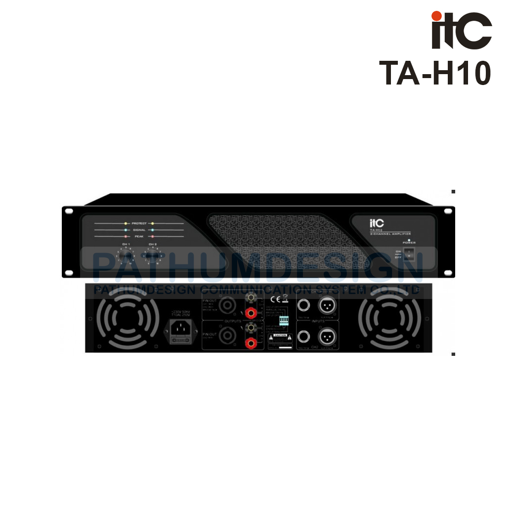 TA-H10 Professional Stereo Power Amplifier