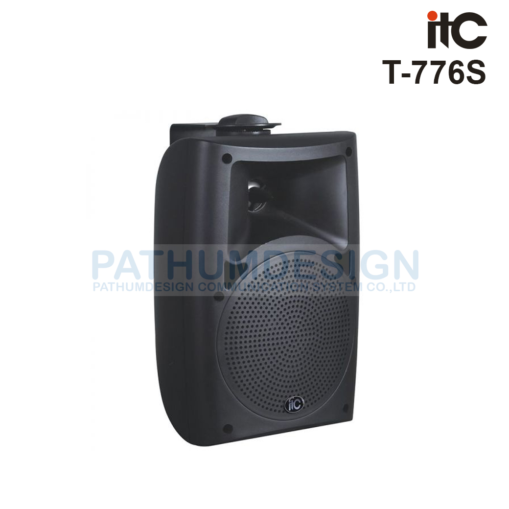 ITC T-776S Outdoor box spekaer 60W, 100V, black