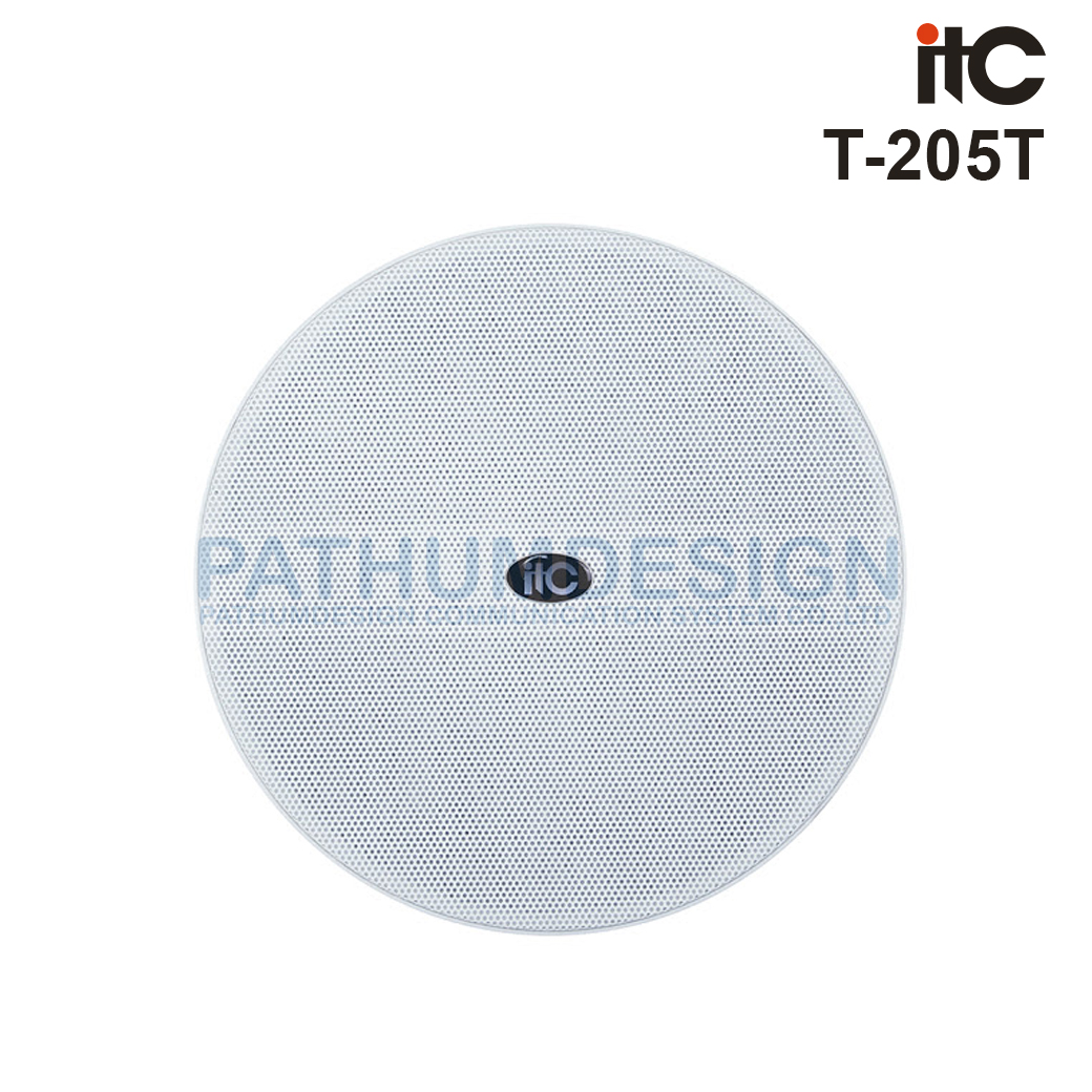 ITC T-205T/T-206T/T-208T Ceiling S peaker (No-frame Speaker) (1.25W-2.5W-5W-10W)