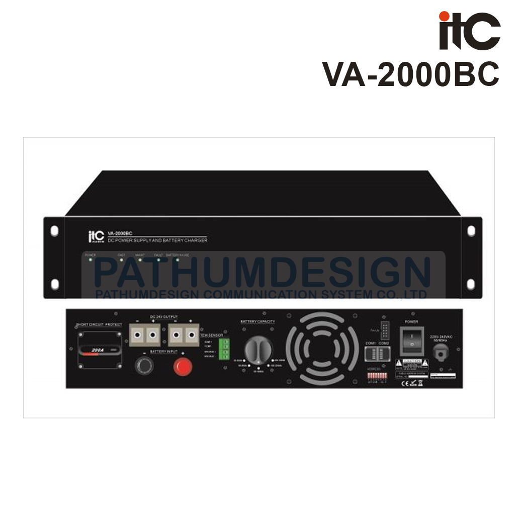 ITC VA-2000BC digital voice evacuation public address system