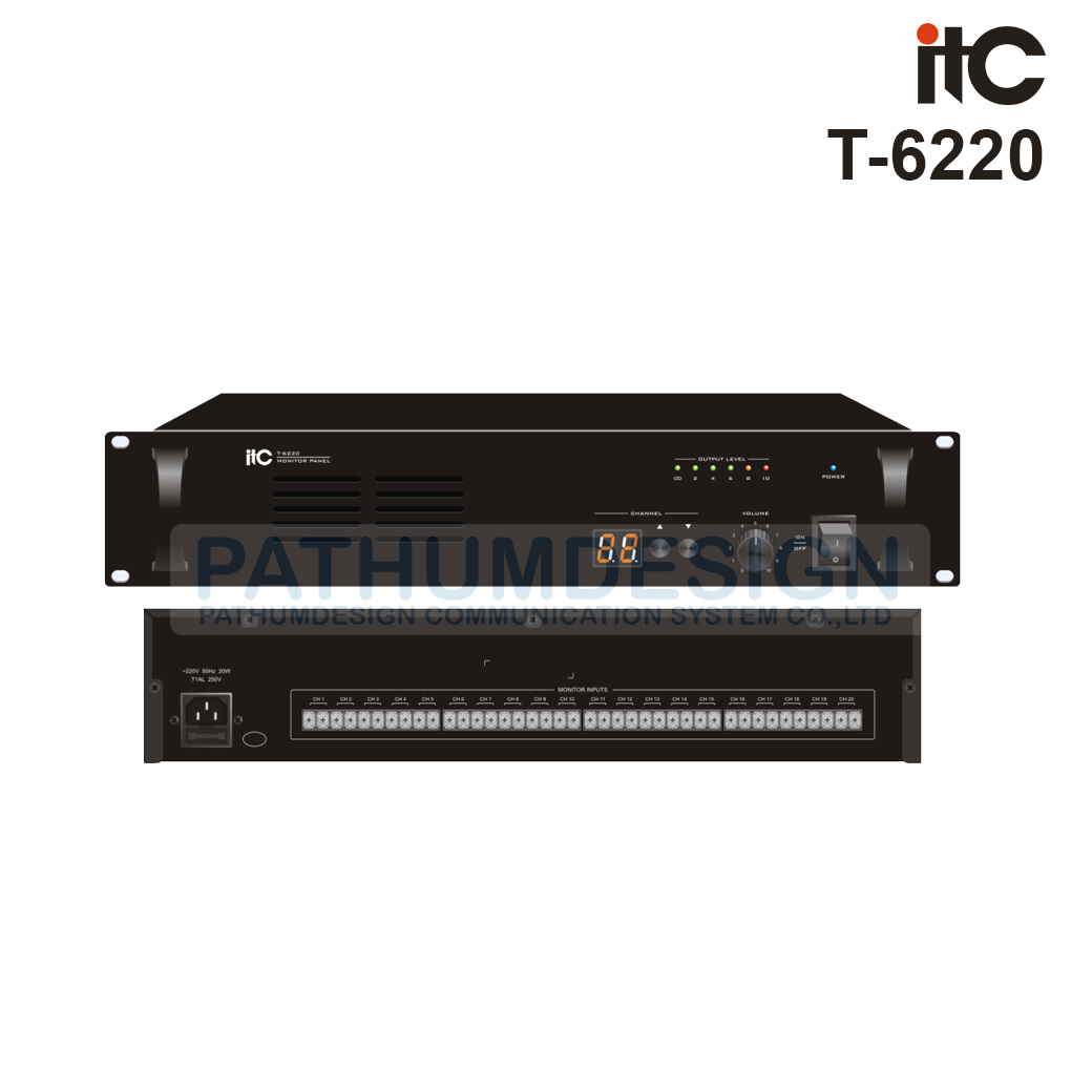 ITC T-6220 20-Channel Monitor Panel