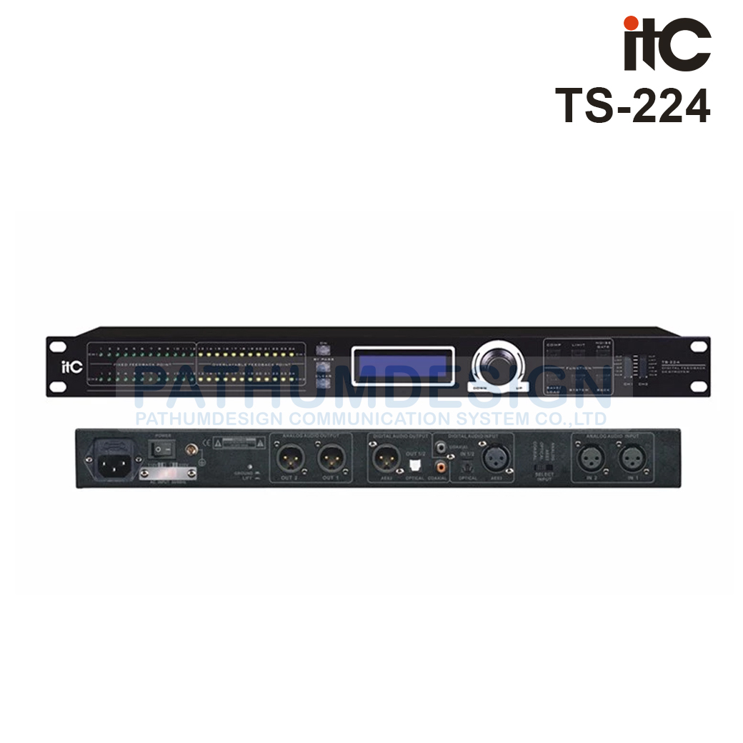 ITC TS-224 Suppressor( Digital Feedback Suppressor)