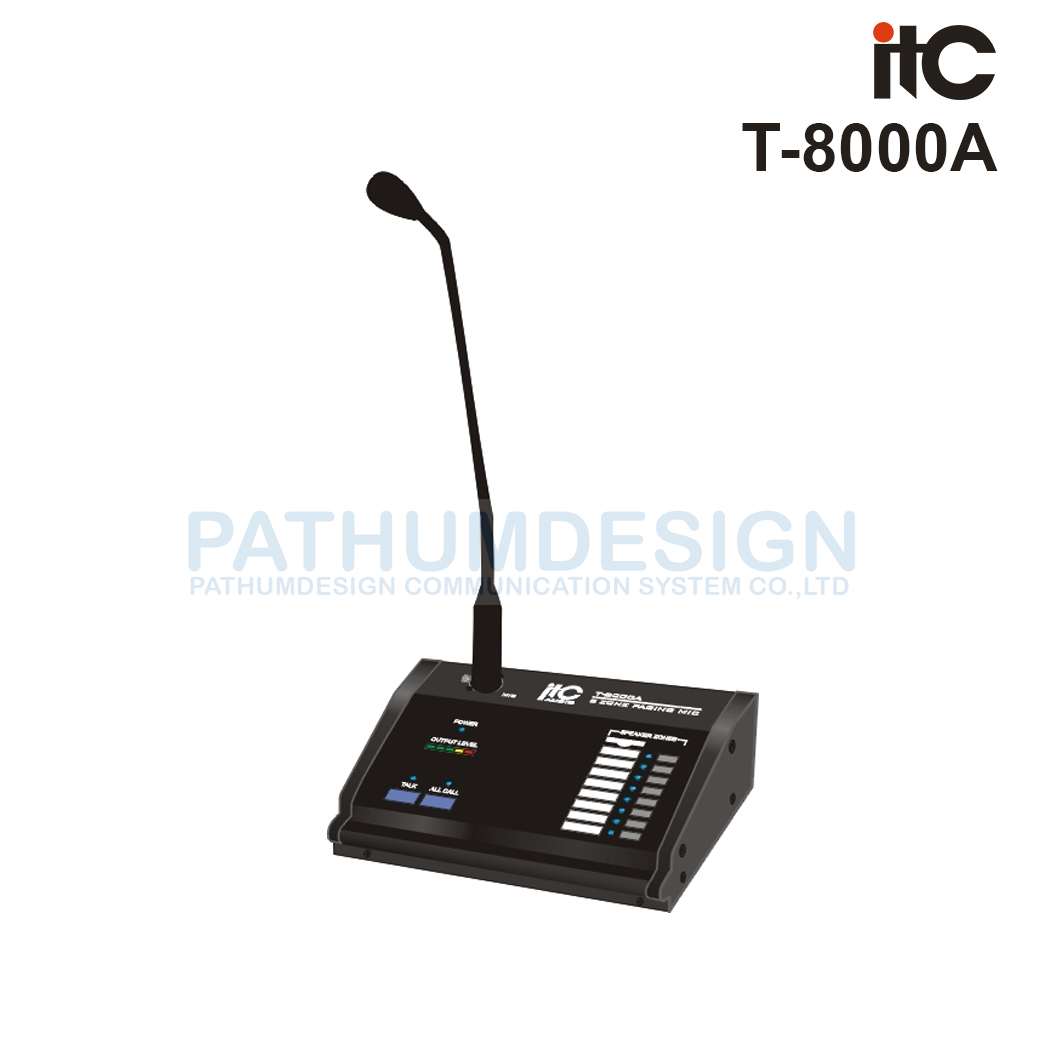 ITC T-8000A Remote Paging Console / Extension Control Keypad