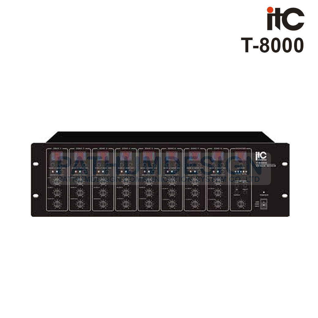 ITC T-8000 Built in 8*8 Public Address System