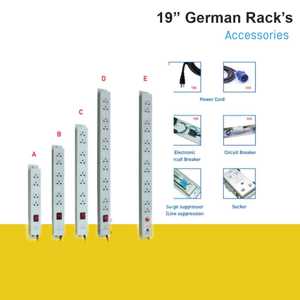 Accessories German Rack's 19" GERMAN RACK
