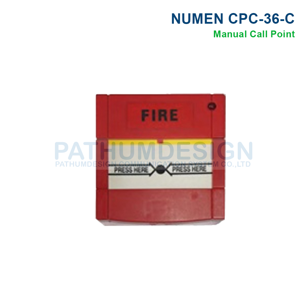 NUMENS Conventional รุ่น : CPC-36-C Manual Call Point