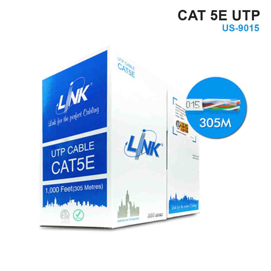 สาย LAN LINK UTP CABLE CAT 5E INDOOR/OUTDOOR
