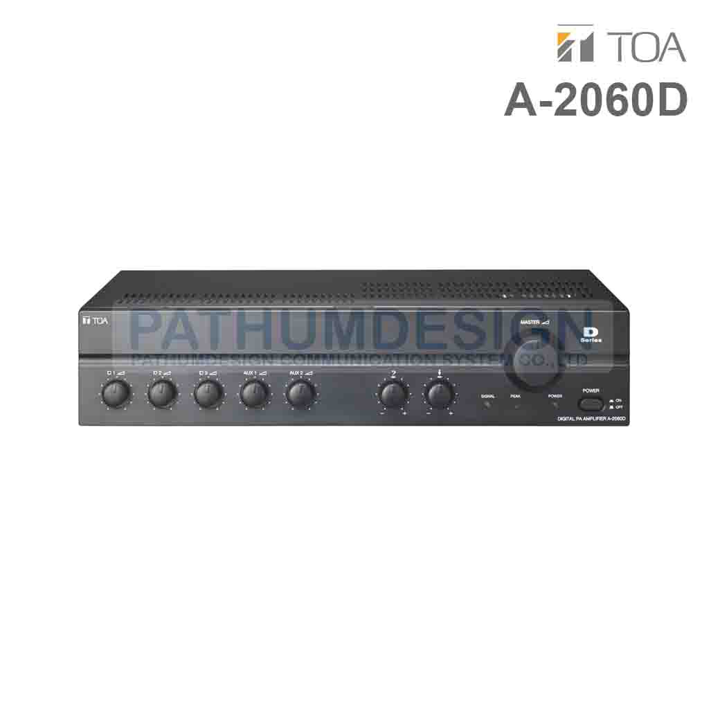TOA A-2060D AS Digital PA Amplifier 60W