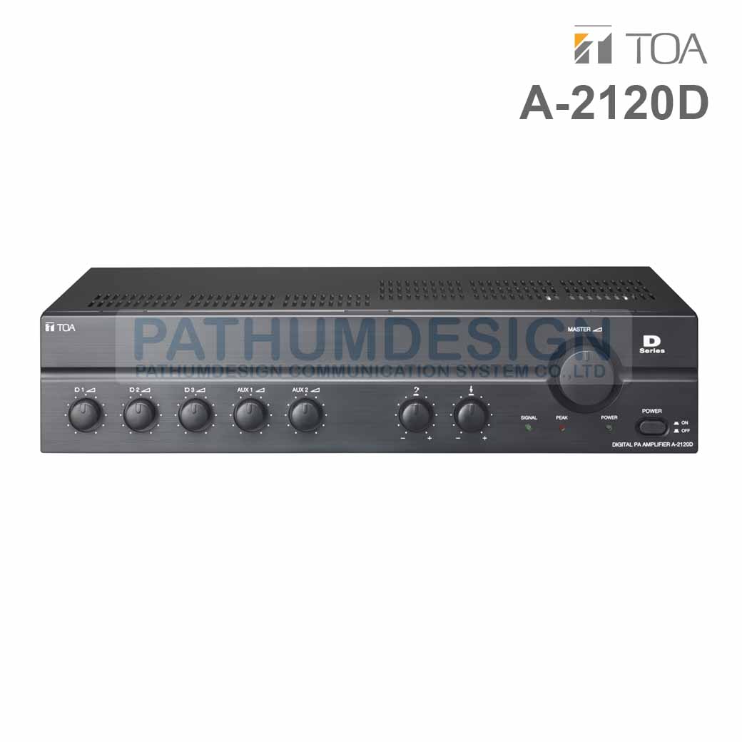 TOA A-2120D AS Digital PA Amplifier 120W