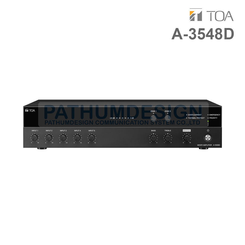 TOA A-3548D Mixer Amplifier 480W