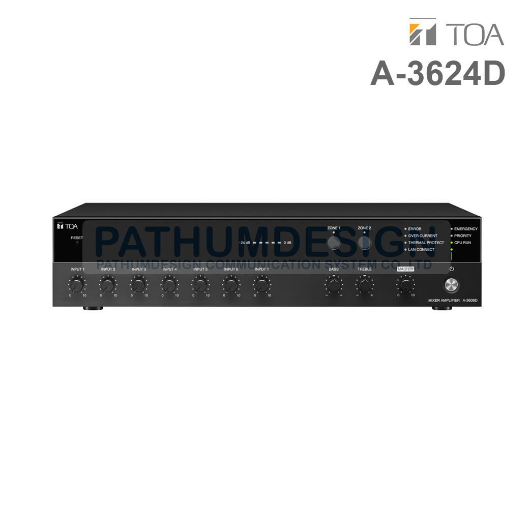 TOA A-3624D Package Amplifier 240W